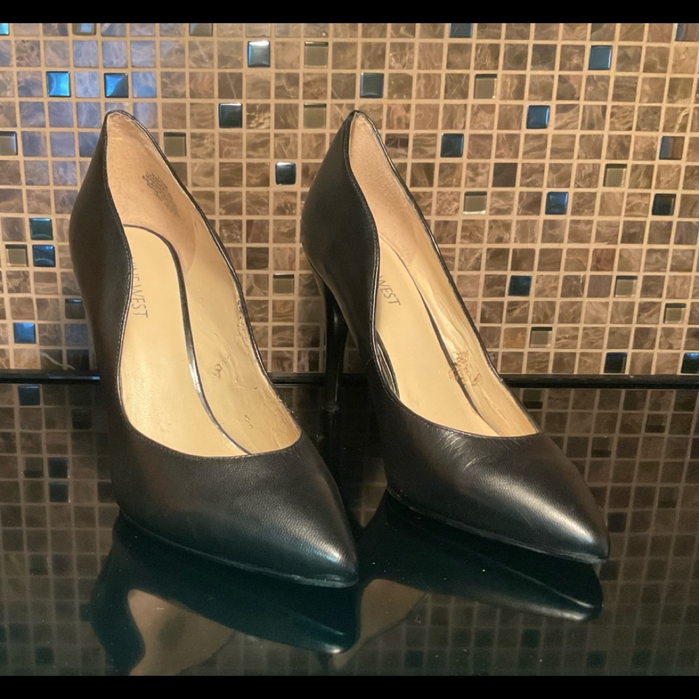Nine West Leather Heels